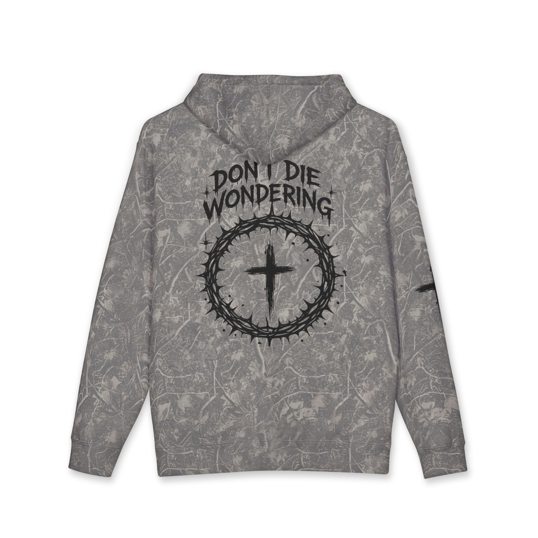 Cross & Crown of Thorns Heavyweight Hoodie