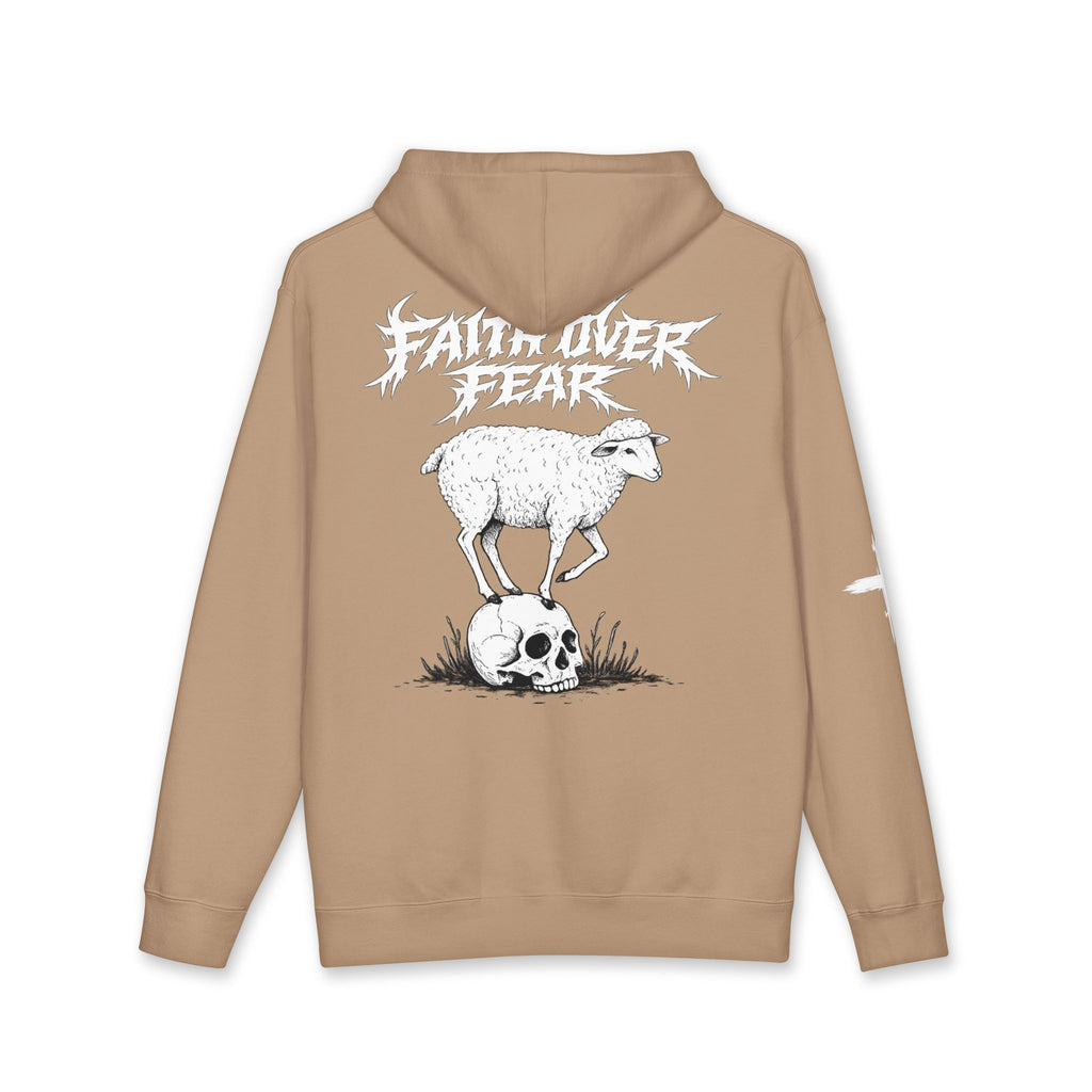 Faith Over Fear Heavyweight Hooded Sweatshirt