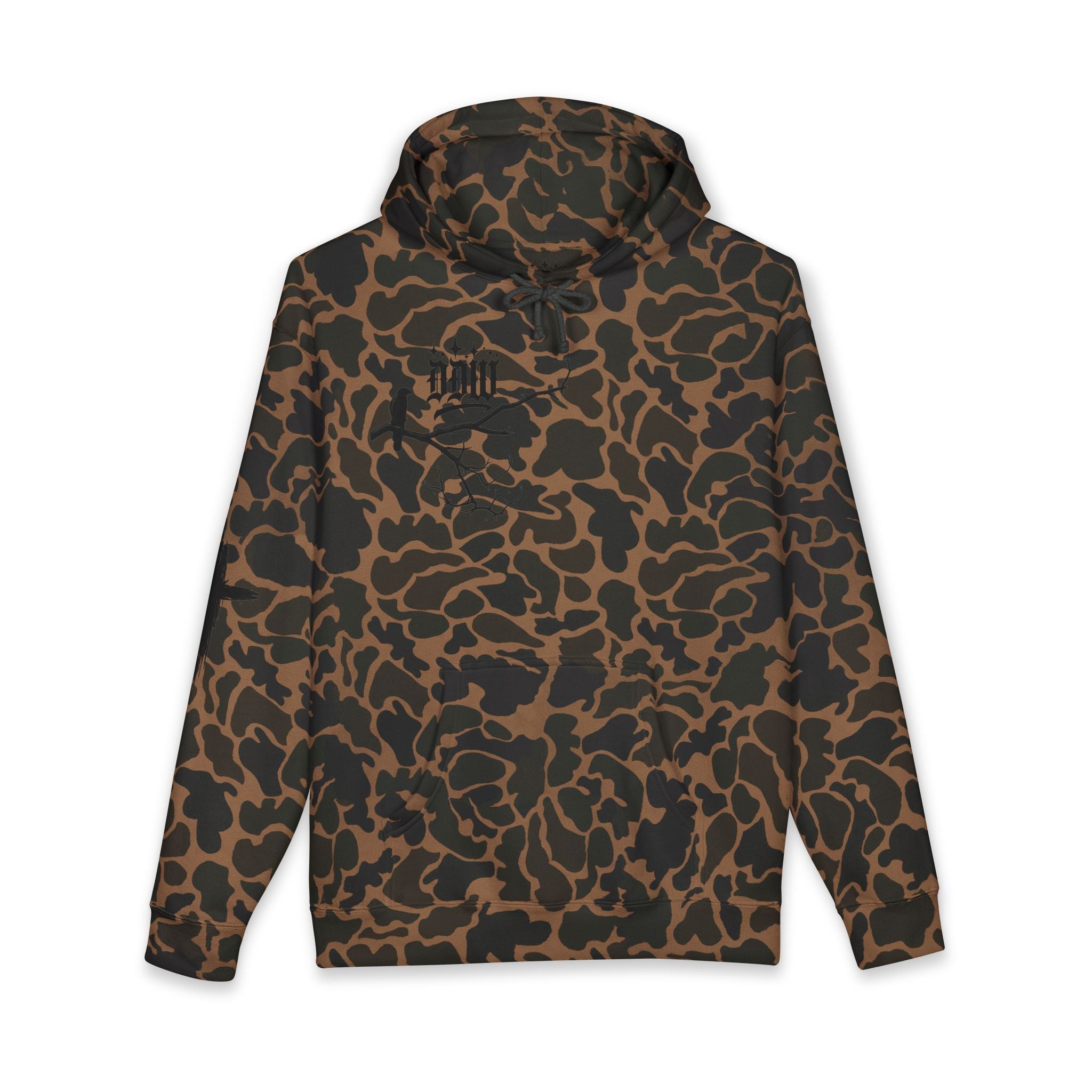 Cross & Crown of Thorns Heavyweight Hoodie