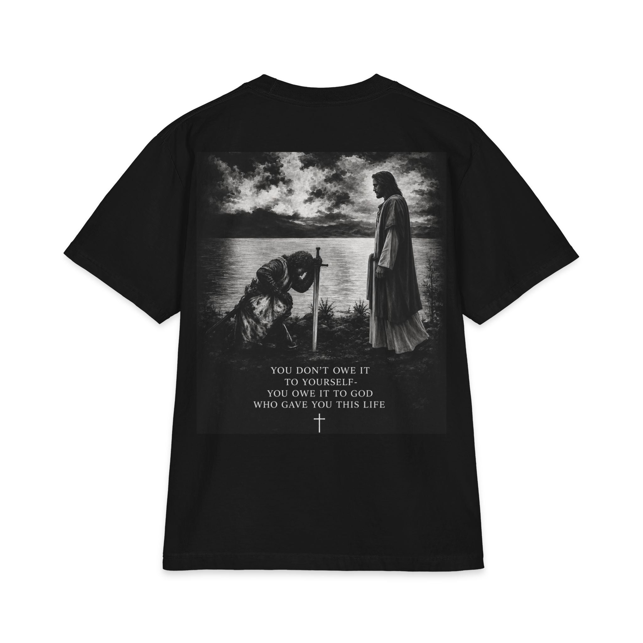 Owe It To God Heavyweight Short Sleeve