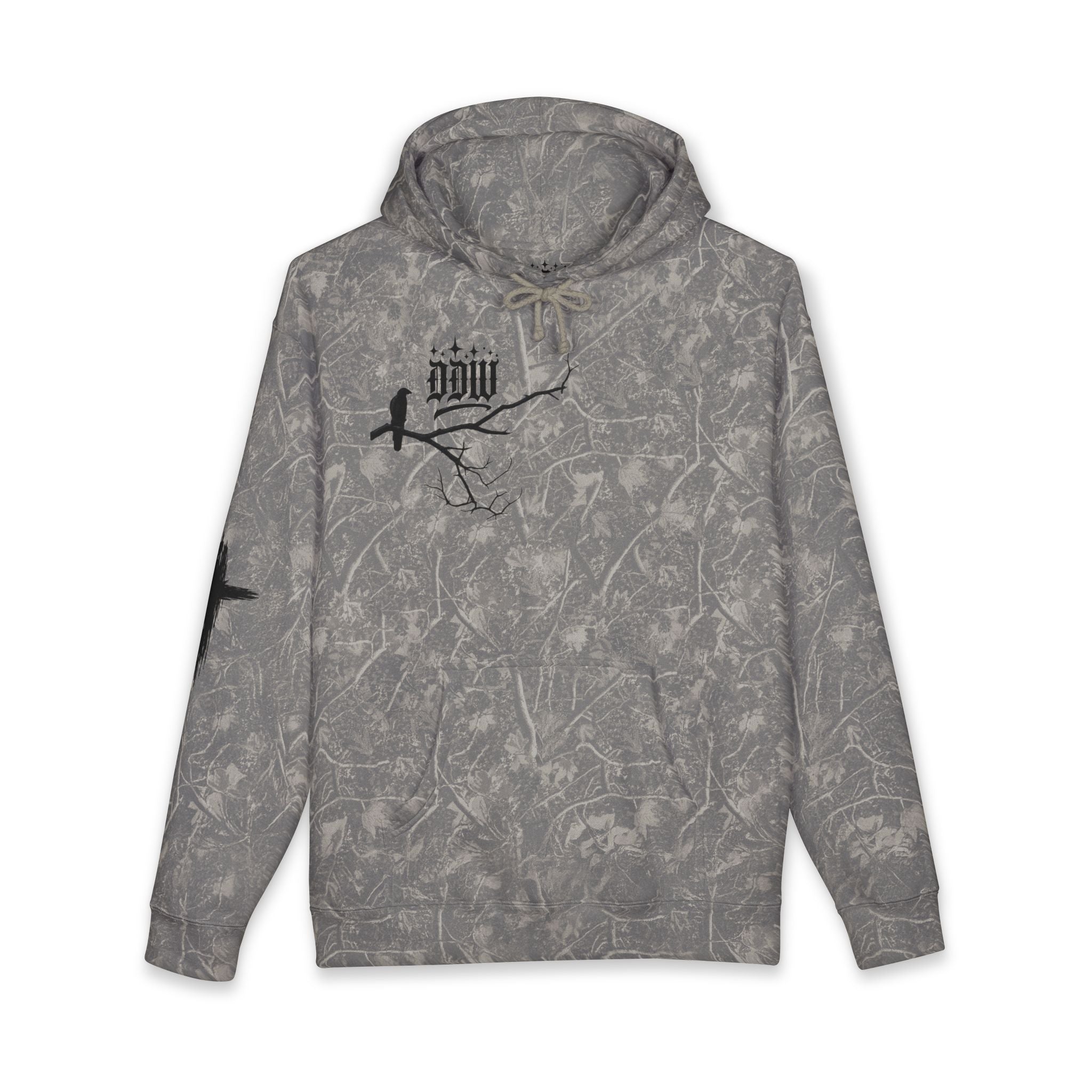 Cross & Crown of Thorns Heavyweight Hoodie