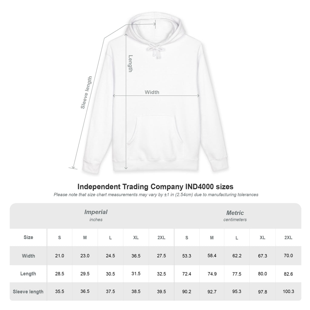 Cross & Crown of Thorns Heavyweight Hoodie