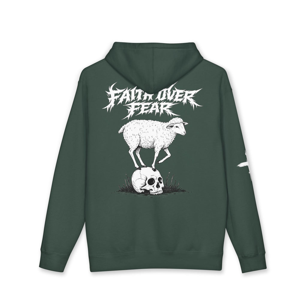 Faith Over Fear Heavyweight Hooded Sweatshirt