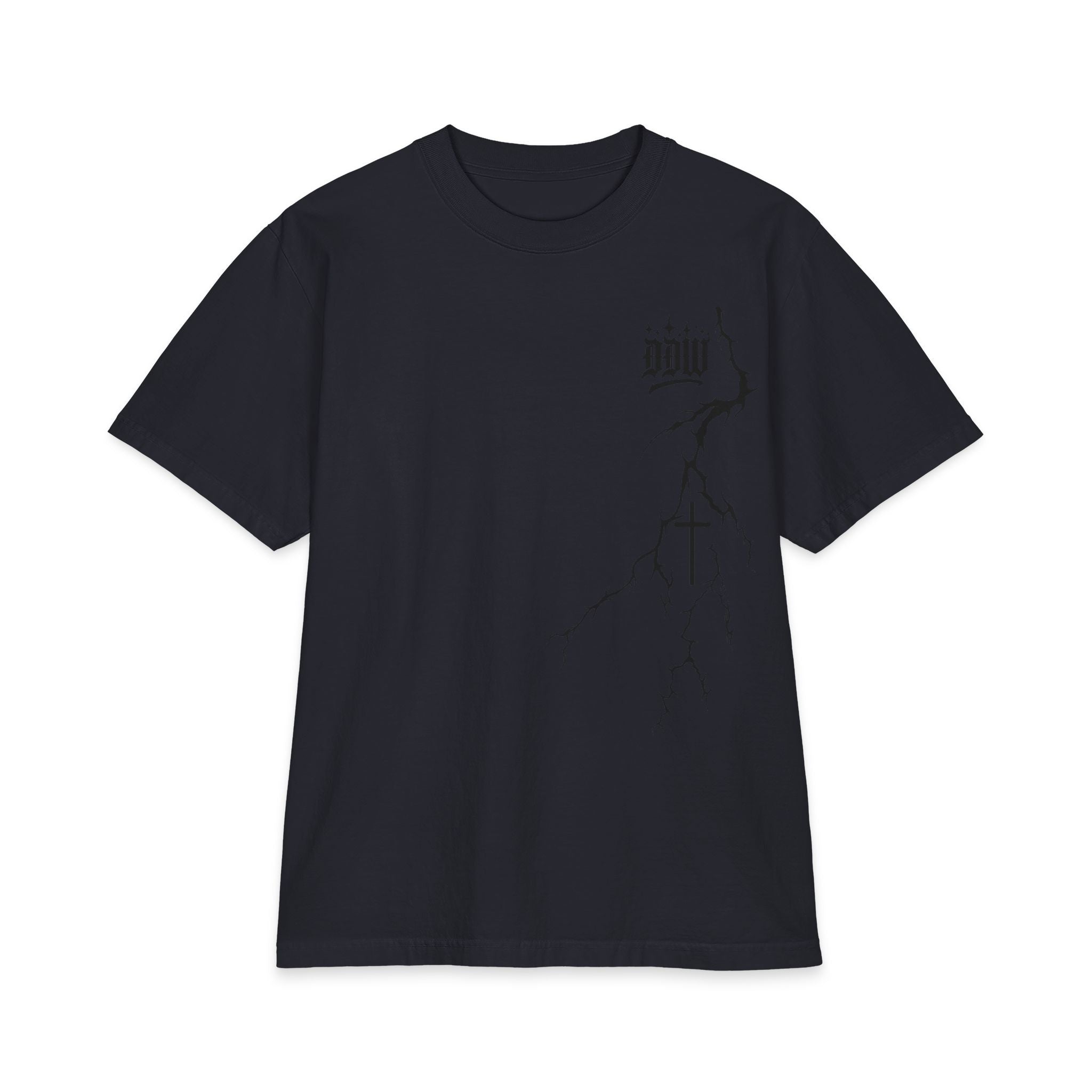 Surrounded But Never Defeated Heavyweight Short Sleeve