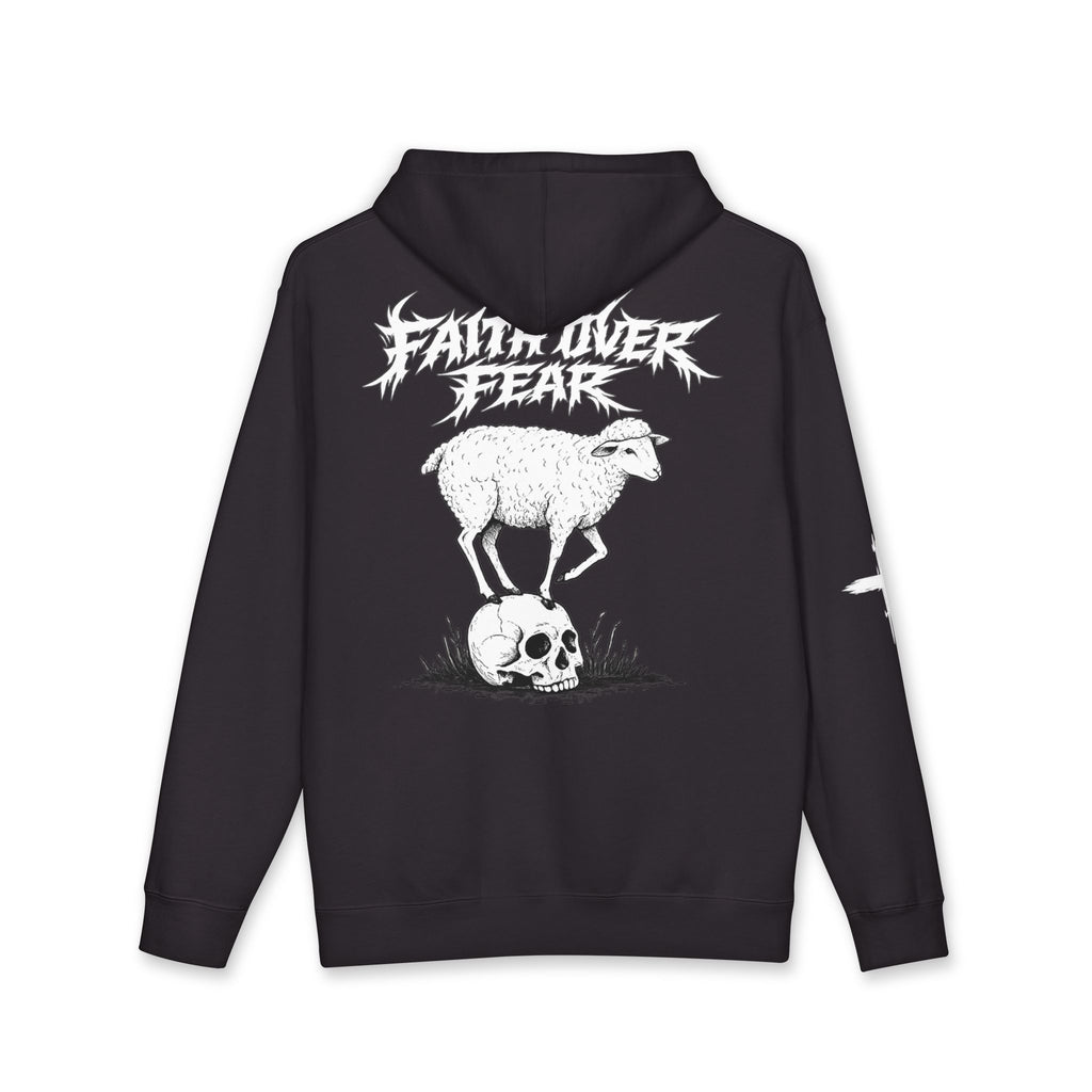 Faith Over Fear Heavyweight Hooded Sweatshirt